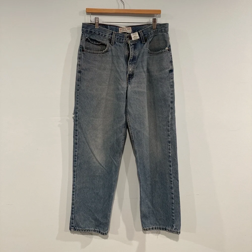 Levi Strauss Signature Men’s 34x30 Medium Wash Relaxed Fit - Picture 1 of 9